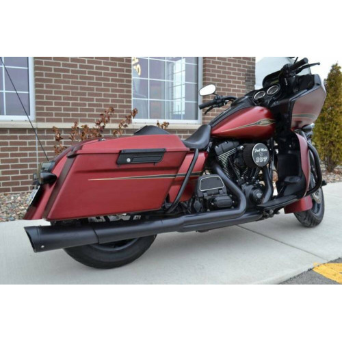 PartzBiz HD: 3490775-Fuel Moto Jackpot Cerakote Exhaust Header Pipe Black 2-1 Harley Touring 99-16