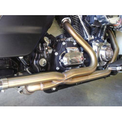 PartzBiz HD FM-03-FLH.V2 - Fuel Moto Jackpot Exhaust Header Pipe Steel 2-1-2 Crossover Harley Touring 09-16 PartzBiz HD FM-03-FLH.V2 - Fuel Moto Jackpot Exhaust Header Pipe Steel 2-1-2 Crossover Harley Touring 09-16