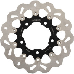 PartzBiz HD DF824CW - Galfer Floating Black Stainless Rear 11.8” Brake Rotor Disc Harley V-Rod 02-05 PartzBiz HD DF824CW - Galfer Floating Black Stainless Rear 11.8” Brake Rotor Disc Harley V-Rod 02-05