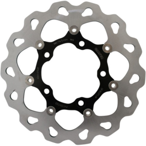 PartzBiz HD: 3469550-Galfer Floating Black Stainless Rear 11.8” Brake Rotor Disc Harley V-Rod 05-16 PartzBiz HD: 3469550-Galfer Floating Black Stainless Rear 11.8” Brake Rotor Disc Harley V-Rod 05-16