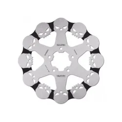 PartzBiz HD DF835RH - Galfer Front 11.8 Skull Skulls Floating Front Brake Disc Rotor Harley Bagger FLH PartzBiz HD DF835RH - Galfer Front 11.8 Skull Skulls Floating Front Brake Disc Rotor Harley Bagger FLH