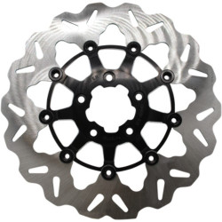 PartzBiz HD DF680CW-C - Galfer Stainless Contrast Cut Solid Front Brake Rotor 11.5 Harley Touring Softail PartzBiz HD DF680CW-C - Galfer Stainless Contrast Cut Solid Front Brake Rotor 11.5 Harley Touring Softail