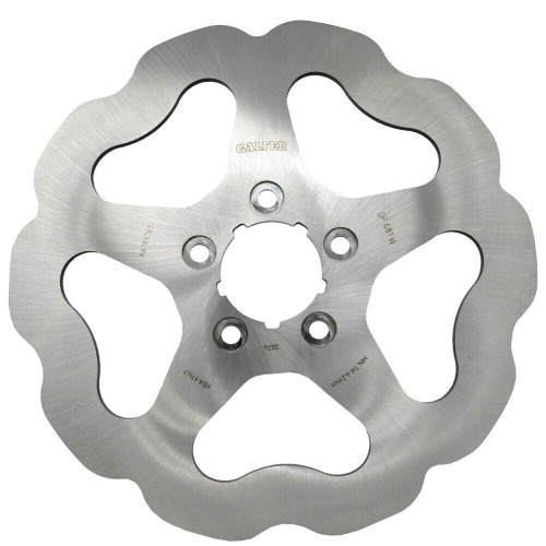 PartzBiz HD: 3469556-Galfer Stainless Solid Mount Wave Rear Brake Rotor Harley Softail Touring Dyna PartzBiz HD: 3469556-Galfer Stainless Solid Mount Wave Rear Brake Rotor Harley Softail Touring Dyna