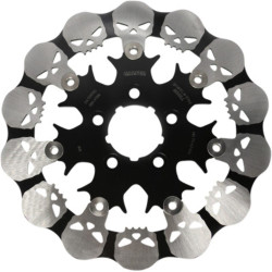 PartzBiz HD DF681FRH - Galfer USA Rear Skull Brake Rotor Full Floating Harley 00-14 Touring Softail XL PartzBiz HD DF681FRH - Galfer USA Rear Skull Brake Rotor Full Floating Harley 00-14 Touring Softail XL