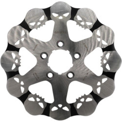 PartzBiz HD DF681RH - Galfer USA Rear Skull Brake Rotor Solid Mount Harley 00-14 Touring Softail XL PartzBiz HD DF681RH - Galfer USA Rear Skull Brake Rotor Solid Mount Harley 00-14 Touring Softail XL
