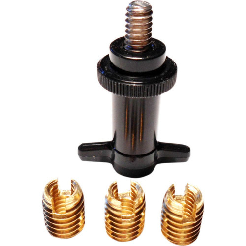 PartzBiz HD: 3449377-HardBagger Threaded Brass Batwing Fairing Insert Repair Kit 06-13 Harley Touring PartzBiz HD: 3449377-HardBagger Threaded Brass Batwing Fairing Insert Repair Kit 06-13 Harley Touring