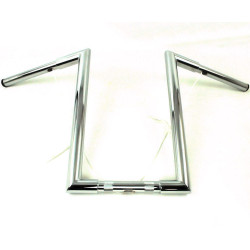 PartzBiz HD 21-368 - 16‚ 1 1/4‚” Z Bars Apes Hangers แฮนด์แบบมีลายและเจาะ Harley Bobber Custom PartzBiz HD 21-368 - 16‚ 1 1/4‚” Z Bars Apes Hangers แฮนด์แบบมีลายและเจาะ Harley Bobber Custom
