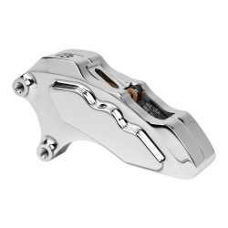 PartzBiz HD LHSCC6013 - Hawg Halters คาลิปเปอร์เบรคหน้าแบบ Bolt-On 6 ลูกสูบ Chrome 13‚” Rotor 2000+ Harley PartzBiz HD LHSCC6013 - Hawg Halters คาลิปเปอร์เบรคหน้าแบบ Bolt-On 6 ลูกสูบ Chrome 13‚” Rotor 2000+ Harley