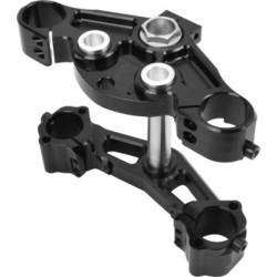 PartzBiz HD 49FLAR3-SR14 - Hawg Halters Dominator Black 49mm Triple Trees อะไหล่สำรอง Harley Touring PartzBiz HD 49FLAR3-SR14 - Hawg Halters Dominator Black 49mm Triple Trees อะไหล่สำรอง Harley Touring