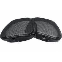 PartzBiz HD 57 MESH - Hogtunes ด้านหน้าสีดำตาข่ายลำโพง Grills Grilles Harley Road Glide 98-13 PartzBiz HD 57 MESH - Hogtunes ด้านหน้าสีดำตาข่ายลำโพง Grills Grilles Harley Road Glide 98-13