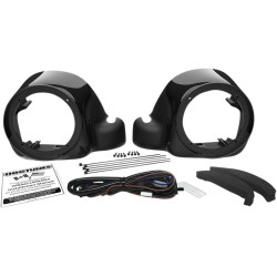 PartzBiz HD WBA LC LWR ADA - Hogtunes Wild Boar อะแดปเตอร์ลำโพงตัวล่างขนาด 6.5 นิ้ว จับคู่ Harley Touring Twin Cooled PartzBiz HD WBA LC LWR ADA - Hogtunes Wild Boar อะแดปเตอร์ลำโพงตัวล่างขนาด 6.5 นิ้ว จับคู่ Harley Touring Twin Cooled