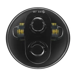 PartzBiz HD HW195004 - Hogworkz 5-3/4 สีขาว LED Blackout ไฟหน้า 45W 24V Harley Dyna Softail XL PartzBiz HD HW195004 - Hogworkz 5-3/4 สีขาว LED Blackout ไฟหน้า 45W 24V Harley Dyna Softail XL