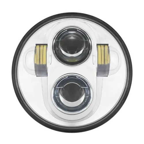 PartzBiz HD: 3487477-Hogworkz 5-3/4 สีขาว LED Chrome ไฟหน้า 45W 24V Harley Dyna Softail XL PartzBiz HD: 3487477-Hogworkz 5-3/4 สีขาว LED Chrome ไฟหน้า 45W 24V Harley Dyna Softail XL