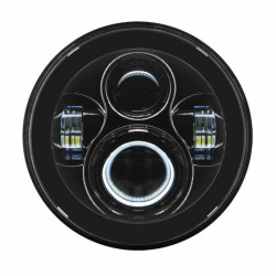 PartzBiz HD HW195002 - Hogworkz 7‚” Round Blackout Daymaker ไฟหน้า LED Harley Touring 2014+ PartzBiz HD HW195002 - Hogworkz 7‚” Round Blackout Daymaker ไฟหน้า LED Harley Touring 2014+