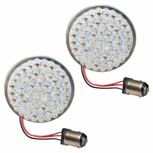 PartzBiz HD: 3487597-Hogworkz Halomaker ไฟเลี้ยว LED สีแดงสีแดง 2‚” Bullet 1157 Base Harley PartzBiz HD: 3487597-Hogworkz Halomaker ไฟเลี้ยว LED สีแดงสีแดง 2‚” Bullet 1157 Base Harley