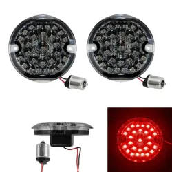 PartzBiz HD HW307009 - Hogworkz Pro Grid LED ไฟเลี้ยวด้านหลังแบบแบน 1156 ฐาน Harley Davidson PartzBiz HD HW307009 - Hogworkz Pro Grid LED ไฟเลี้ยวด้านหลังแบบแบน 1156 ฐาน Harley Davidson