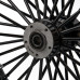 PartzBiz HD: 19033216-Fat Spoke Stock size Tubeless Wheel For Harley Sofail 2018+ Street Bob & Softail Standard - 16x3.5” Rear Wheel