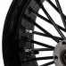 PartzBiz HD: 19033216-Fat Spoke Stock size Tubeless Wheel For Harley Sofail 2018+ Street Bob & Softail Standard - 16x3.5” Rear Wheel