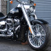 PartzBiz HD: 190345123-Chrome Tubeless Wheels For Harley Softail Fat Boy 2018-2025 - 18x5.5