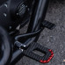 PartzBiz HD: 190525850-Panda Rider/Passenger Footboard For Harley 2018-2025 Softail Standard Street Bob Low Rider S/ST Breakout - Black & Gold / front rider PartzBiz HD: 190525850-Panda Rider/Passenger Footboard For Harley 2018-2025 Softail Standard Street Bob Low Rider S/ST Breakout - Black & Gold / front rider