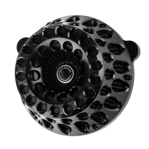 PartzBiz HD: 19054678-Fat Hole Air Cleaner For Harley Davidson 2018-2024 Softail 107/114/117 All Models & 2017-2023 Touring 107/114/117 All Models - Black