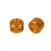 PartzBiz HD: 19083425-Front Axle Nut Covers for Harley 08-23 Touring & Trike all Models - Blue PartzBiz HD: 19083425-Front Axle Nut Covers for Harley 08-23 Touring & Trike all Models - Blue