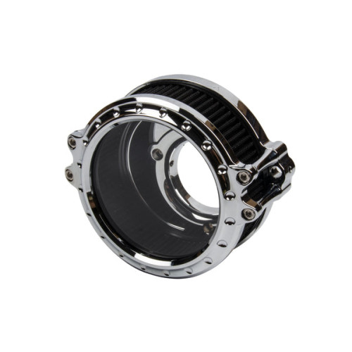 PartzBiz HD: AIR-M8-RCHRB-Super Ring Round Air Cleaner For Harley Davidson 2018-2024 Softail 107/114/117 All Models & 2017-2023 Touring 107/114/117 All Models - chrome PartzBiz HD: AIR-M8-RCHRB-Super Ring Round Air Cleaner For Harley Davidson 2018-2024 Softail 107/114/117 All Models & 2017-2023 Touring 107/114/117 All Models - chrome
