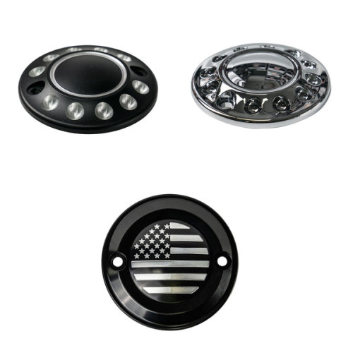 PartzBiz HD: CVR-TIM-CNC-Timing Cover For Harley M8 Softail Touring models - CNC