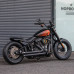 PartzBiz HD: FDR-BB16F-BLK-Short Gloss Black Front Fender Fits For 2018+ Harley Davidson Softail Street Bob With 16x3.5 PartzBiz HD: FDR-BB16F-BLK-Short Gloss Black Front Fender Fits For 2018+ Harley Davidson Softail Street Bob With 16x3.5
