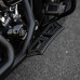 PartzBiz HD: FT-F1FB-BLK-Diamond Rider Stretched Floorboards For Harley Softail 2018+ Fat Boy/Heritage Classic/Deluxe/Slim - Black