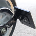 PartzBiz HD: HLHX036-2-Gloss Black License Plate Relocation Bracket Kit for Harley Softail 2008-2025 Models - 2008-2017 Harley Softail PartzBiz HD: HLHX036-2-Gloss Black License Plate Relocation Bracket Kit for Harley Softail 2008-2025 Models - 2008-2017 Harley Softail