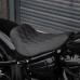 PartzBiz HD: SE-ST260-BK-Riders Diamond Solo Seat for Short Rear Fender Fit For Harley Davidson Softail 2018-2025 Breakout & Fat Boy - Black Stitching / 2018-2025 Fat Boy & Breakout PartzBiz HD: SE-ST260-BK-Riders Diamond Solo Seat for Short Rear Fender Fit For Harley Davidson Softail 2018-2025 Breakout & Fat Boy - Black Stitching / 2018-2025 Fat Boy & Breakout