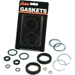 PartzBiz HD 45849-84 - Genuine James Gaskets 41mm Fork Oil Seal Kit 1984-17 Harley Touring Softail PartzBiz HD 45849-84 - Genuine James Gaskets 41mm Fork Oil Seal Kit 1984-17 Harley Touring Softail