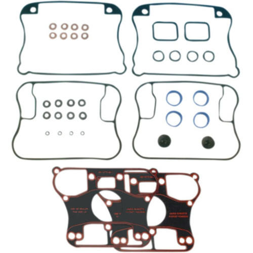 PartzBiz HD: 3441319-James Rocker Box ปะเก็นยางชุด 91-2003 Harley Sportster XL 883 1200