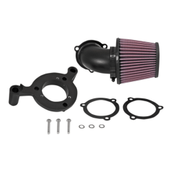 PartzBiz HD 63-1131 - K&N Aircharger Performance Air Intake Cleaner System Black Harley Touring 08-16 PartzBiz HD 63-1131 - K&N Aircharger Performance Air Intake Cleaner System Black Harley Touring 08-16