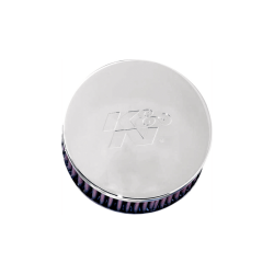 PartzBiz HD RC-0850 - K&N Custom High Flow Air Cleaner Assembly Kit Chrome Mikuni 5” Open Round Harley PartzBiz HD RC-0850 - K&N Custom High Flow Air Cleaner Assembly Kit Chrome Mikuni 5” Open Round Harley