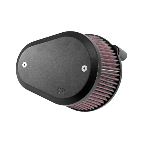 PartzBiz HD: 3492165-K&N Flair Air Intake Cleaner System Large Black Billet OE Harley Big Twin 99-17