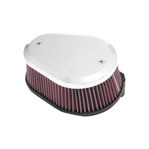 PartzBiz HD: 3492200-K&N Flair Air Intake Cleaner System Large Chrome Billet OE Harley Big Twin 99-17 PartzBiz HD: 3492200-K&N Flair Air Intake Cleaner System Large Chrome Billet OE Harley Big Twin 99-17