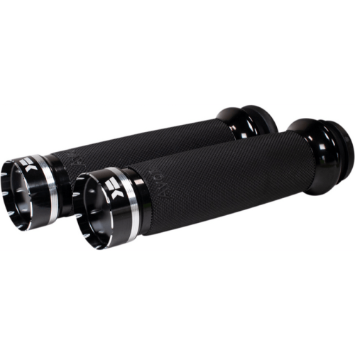 PartzBiz HD: 3492815-Khrome Werks Tracer Contour Grips Pair Set Black TBW Harley Touring Softail 08+ PartzBiz HD: 3492815-Khrome Werks Tracer Contour Grips Pair Set Black TBW Harley Touring Softail 08+