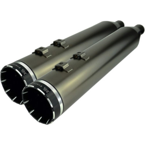 PartzBiz HD: 3471785-Khrome Werks Smoked Chrome 4.5 HP Plus Slip On Mufflers Pipes Harley Touring 17+ PartzBiz HD: 3471785-Khrome Werks Smoked Chrome 4.5 HP Plus Slip On Mufflers Pipes Harley Touring 17+