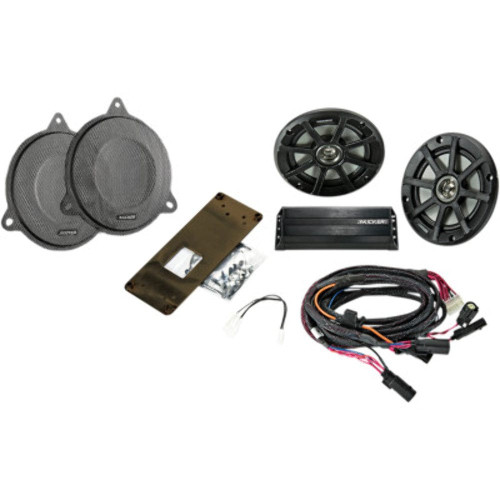 PartzBiz HD: 3467412-Kicker ลำโพงโคแอกเชียลแอมป์แฟริ่งชุดเครื่องเสียง Plug N Play Harley Touring 14-20 FL PartzBiz HD: 3467412-Kicker ลำโพงโคแอกเชียลแอมป์แฟริ่งชุดเครื่องเสียง Plug N Play Harley Touring 14-20 FL