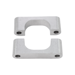 PartzBiz HD KW05-02-0106-R - Klock Werks Tire Hugger Front Fender Blocks 21‚” ชุดคู่ดิบ Harley Big Twin