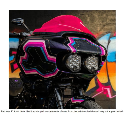 PartzBiz HD: 3478301-Klockwerks Sport Flare 9‚” กระจกบังลมสีน้ำแข็งสีแดง Harley FLTR Road Glide 15+ PartzBiz HD: 3478301-Klockwerks Sport Flare 9‚” กระจกบังลมสีน้ำแข็งสีแดง Harley FLTR Road Glide 15+