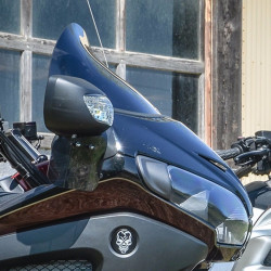 PartzBiz HD KW05-04-0253 - Klock Werks 14‚” กระจกบังลมโค้ง Dark Smoked Flare Honda Goldwing 1800 F6B ใหม่ PartzBiz HD KW05-04-0253 - Klock Werks 14‚” กระจกบังลมโค้ง Dark Smoked Flare Honda Goldwing 1800 F6B ใหม่