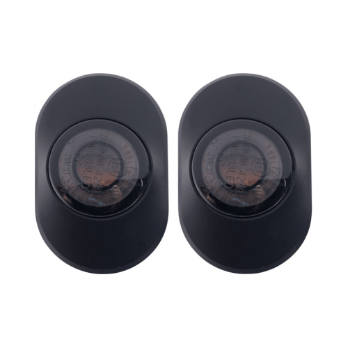 PartzBiz HD: 3482512-Kodlin LED Antenna Grommet Accent Light Black Aluminium 2006+ Harley Touring