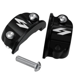 PartzBiz HD HD-HC-01-B - Pro-Line Universal Handlebar Perch Half Clamps | Kraus Moto