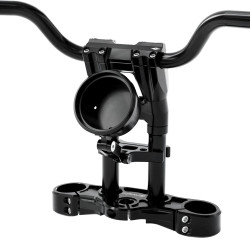 PartzBiz HD KT-BT-01021A-1 - Lowrider ST Bully Softail Triple Tree 10-in Pro Kit | Kraus Moto