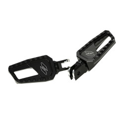 PartzBiz HD SF-FC-02-B - Apex Edge Harley Road Glide Foot Pegs | Kraus Moto PartzBiz HD SF-FC-02-B - Apex Edge Harley Road Glide Foot Pegs | Kraus Moto