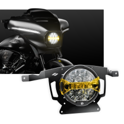 PartzBiz HD ST-LT-25 - Ace-One Light Kit - With Denali Lighting ('24+ Street Glide) | Kraus Moto PartzBiz HD ST-LT-25 - Ace-One Light Kit - With Denali Lighting ('24+ Street Glide) | Kraus Moto