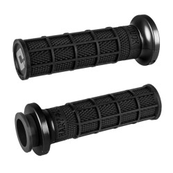 PartzBiz HD V31ITW - Lock-On HART-LUCK Full-Waffle Grip Set | Indian V-Twin
